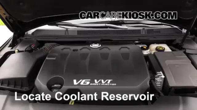 2013 Cadillac XTS 3.6L V6 Antigel (Liquide de Refroidissement) Ajouter de Antigel